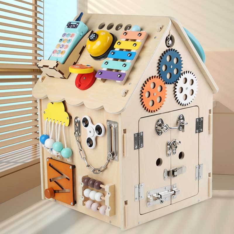 Wooden Kids Activity Learning Play Centre