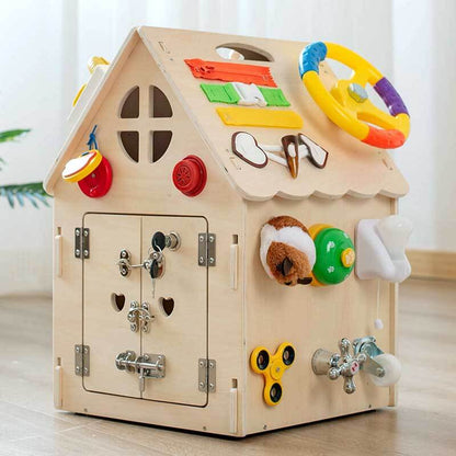 Wooden Kids Activity Learning Play Centre