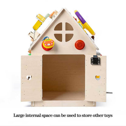 Wooden Kids Activity Learning Play Centre