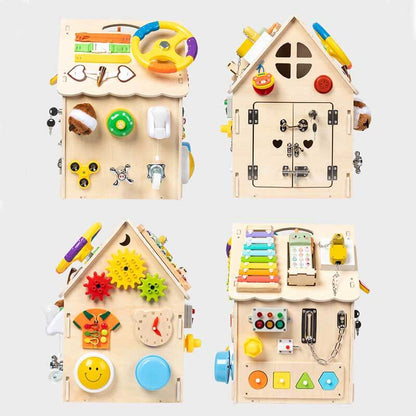 Wooden Kids Activity Learning Play Centre