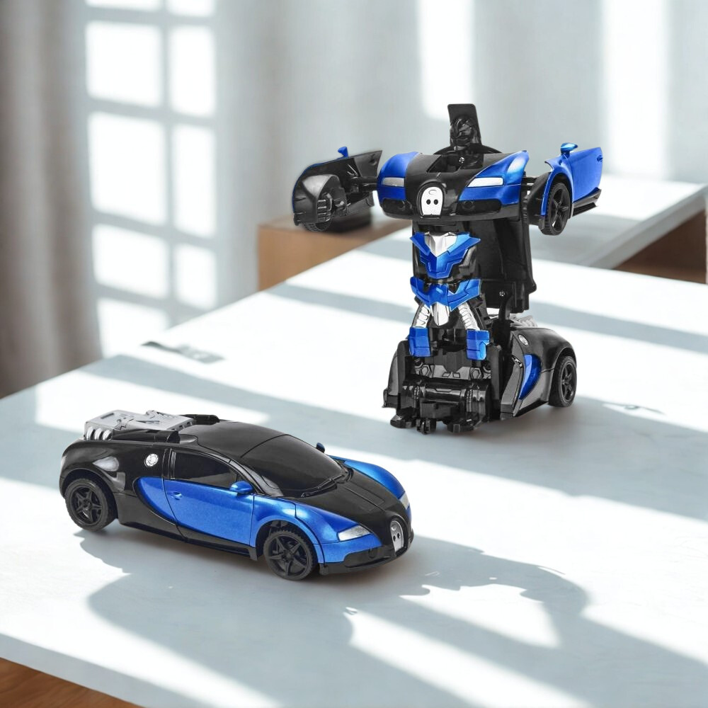 Remote Control Car with Transforming Robot Mode