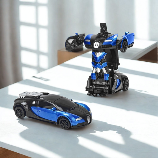 Remote Control Car with Transforming Robot Mode