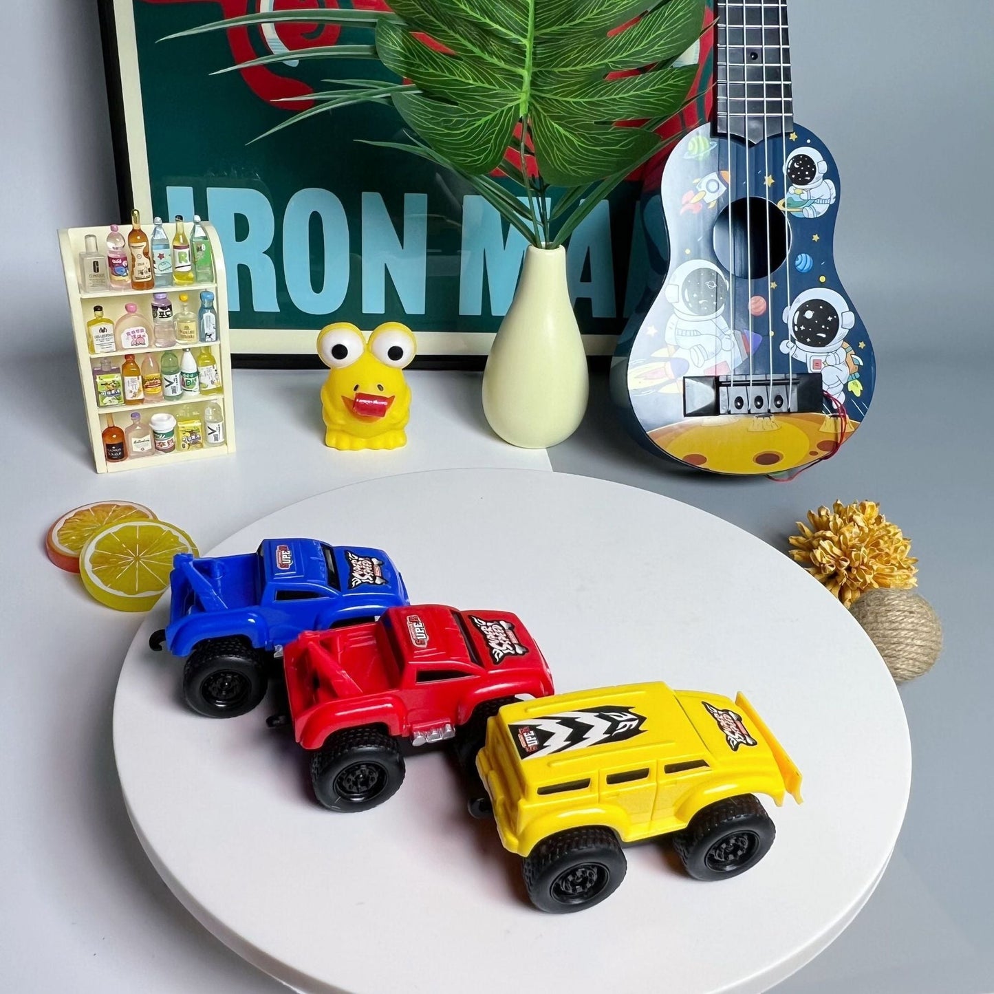 Toy Cars with Magnetic Wall Climbing Action