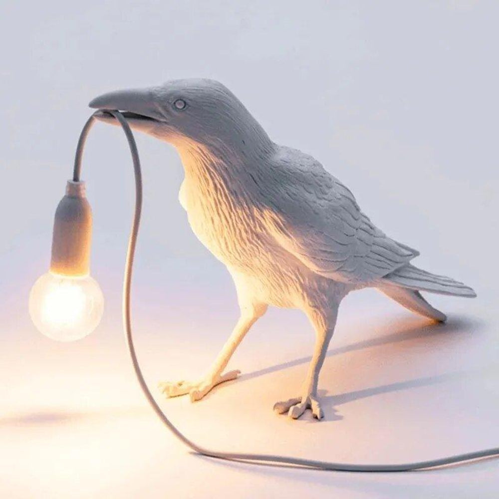 Halloween Decoration Crow Table Lamp Light