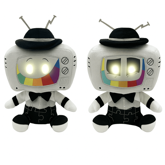 Pixel & Glitch™ – The Mood - Switching TV Twins Plush Set plush toy – Auraplush™