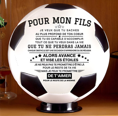 Football Gift with Motivational Message for Kids