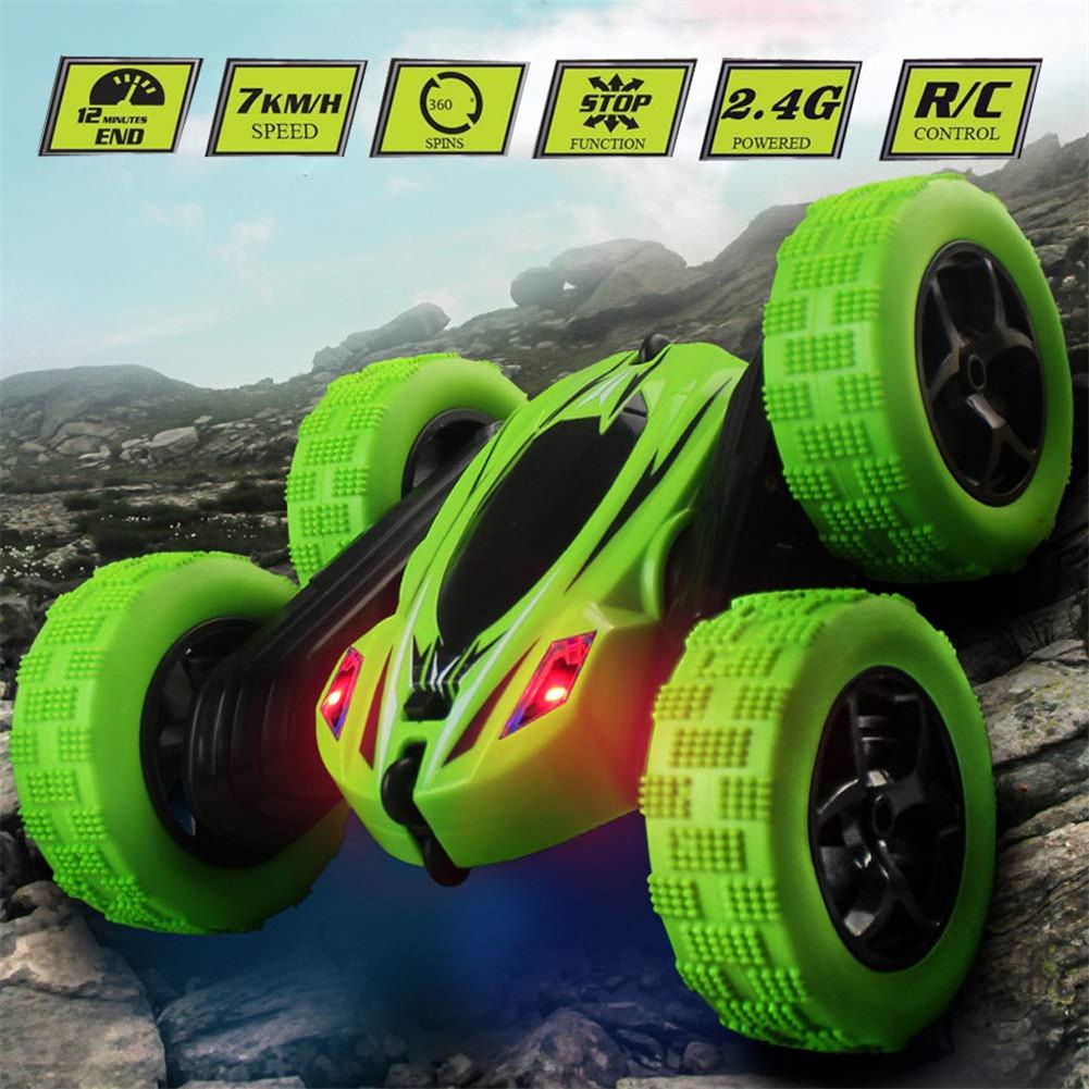 Remote Control Stunt Car with LED Lights