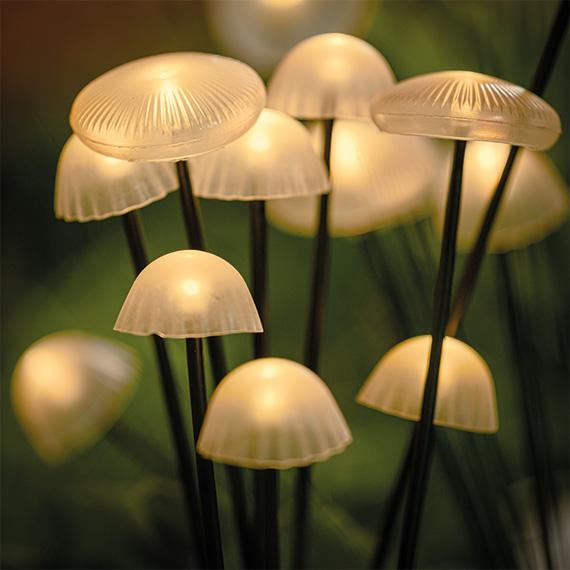 Garden Lights Solar Mushroom Outdoor Set