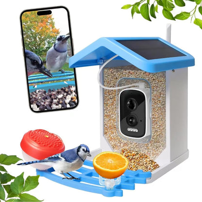 Bird Feeder Camera Solar Smart Wireless Outdoor