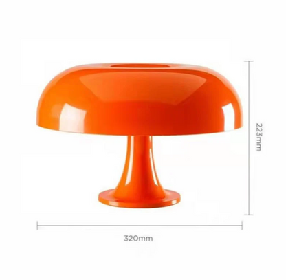 LED Table Lamp with Modern Mushroom Design