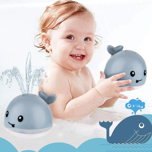 Bath Toy Whale Fountain Water Sprayer