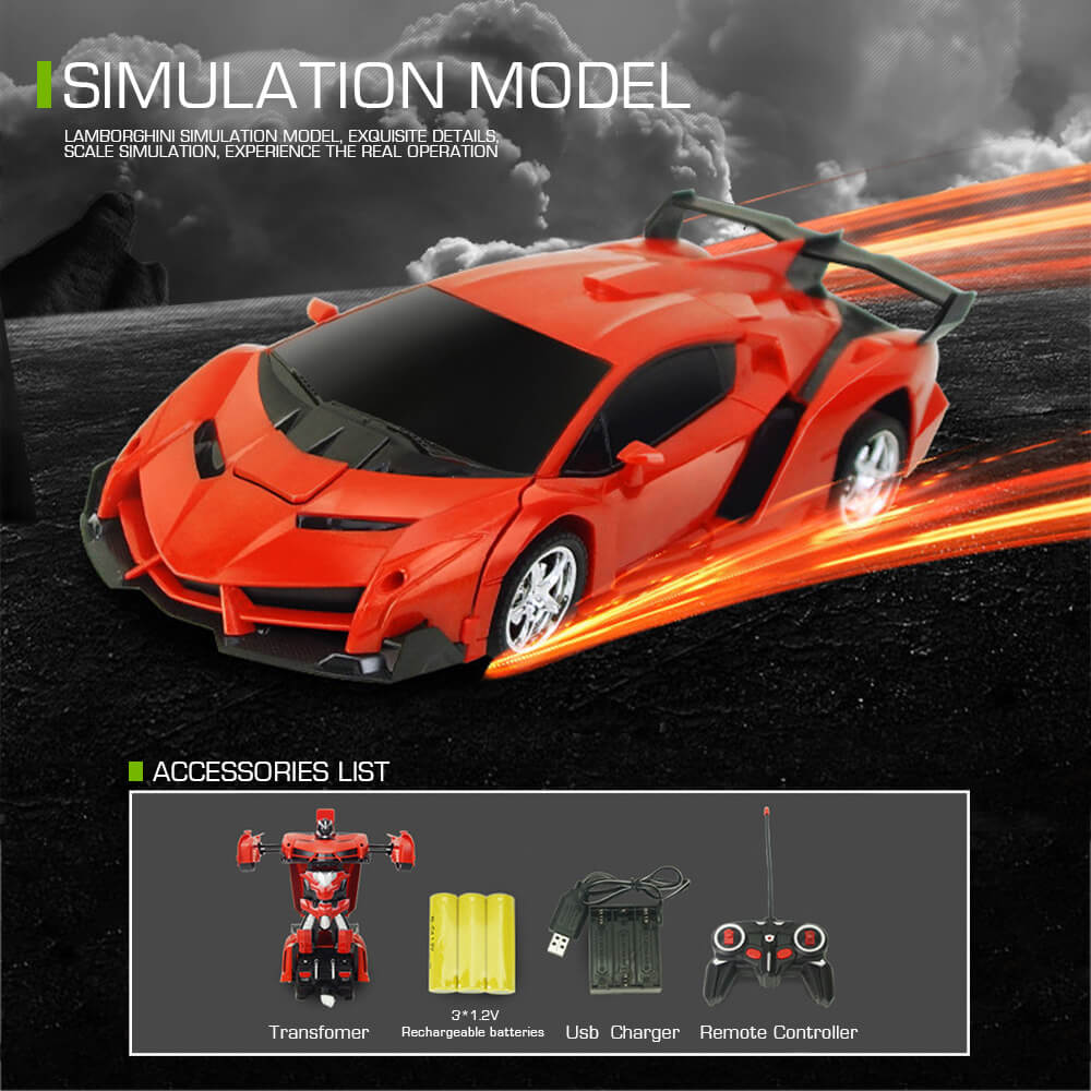 Remote Control Car Robot Toy for Kids