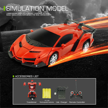Remote Control Car Robot Toy for Kids