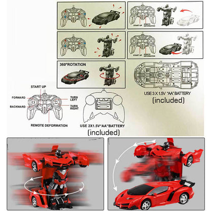 Remote Control Car Robot Toy for Kids