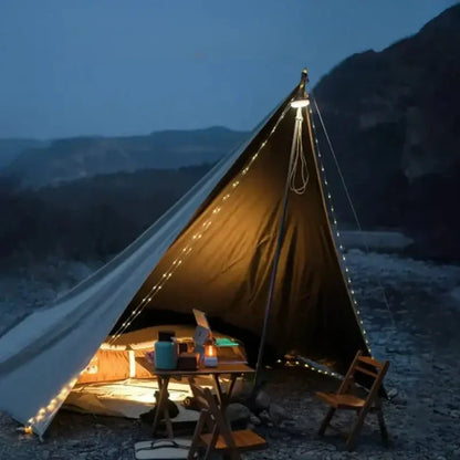 Outdoor Camping String Lights with Waterproof LED