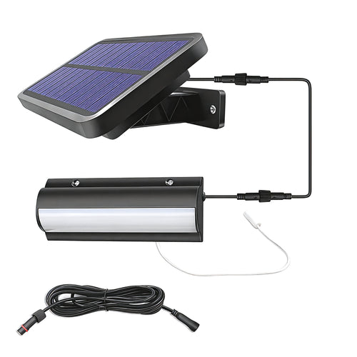 Solar Powered Outdoor Modern LED Wall Light